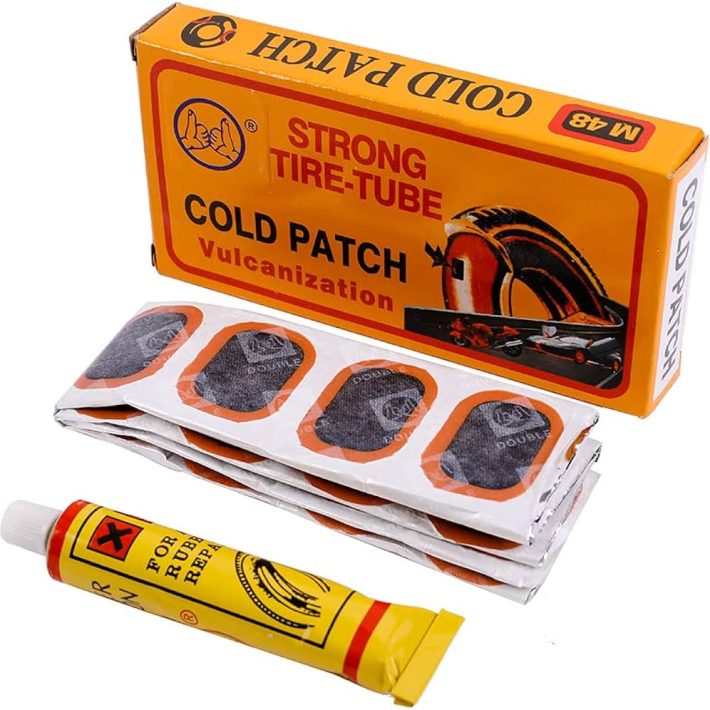 Set de Parches para Bicicleta – Reparación clásica (24 Unidades)