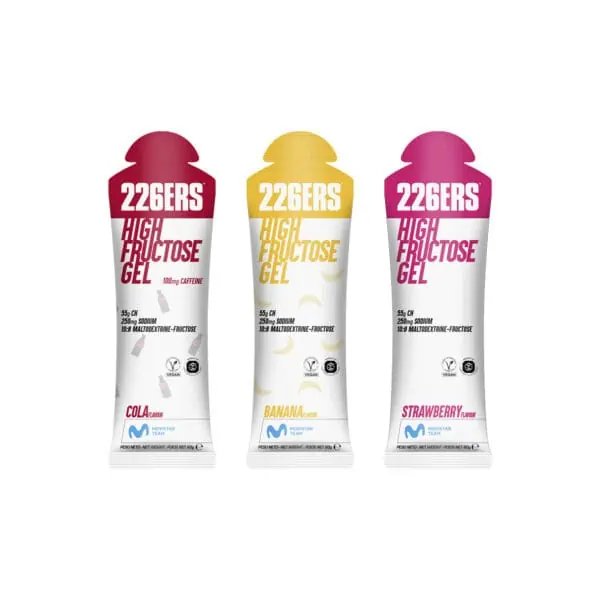 Gel Energético 226ers High Fructose – Rendimiento Avanzado (55g CHO)