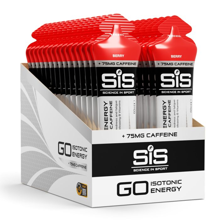 Gel SiS GO Energy con Cafeína Sabor Berry – Impulso Físico y Mental