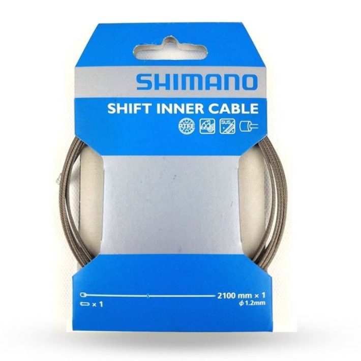 Piola de Cambio Shimano (1.2 x 2100mm) – Acero Inoxidable